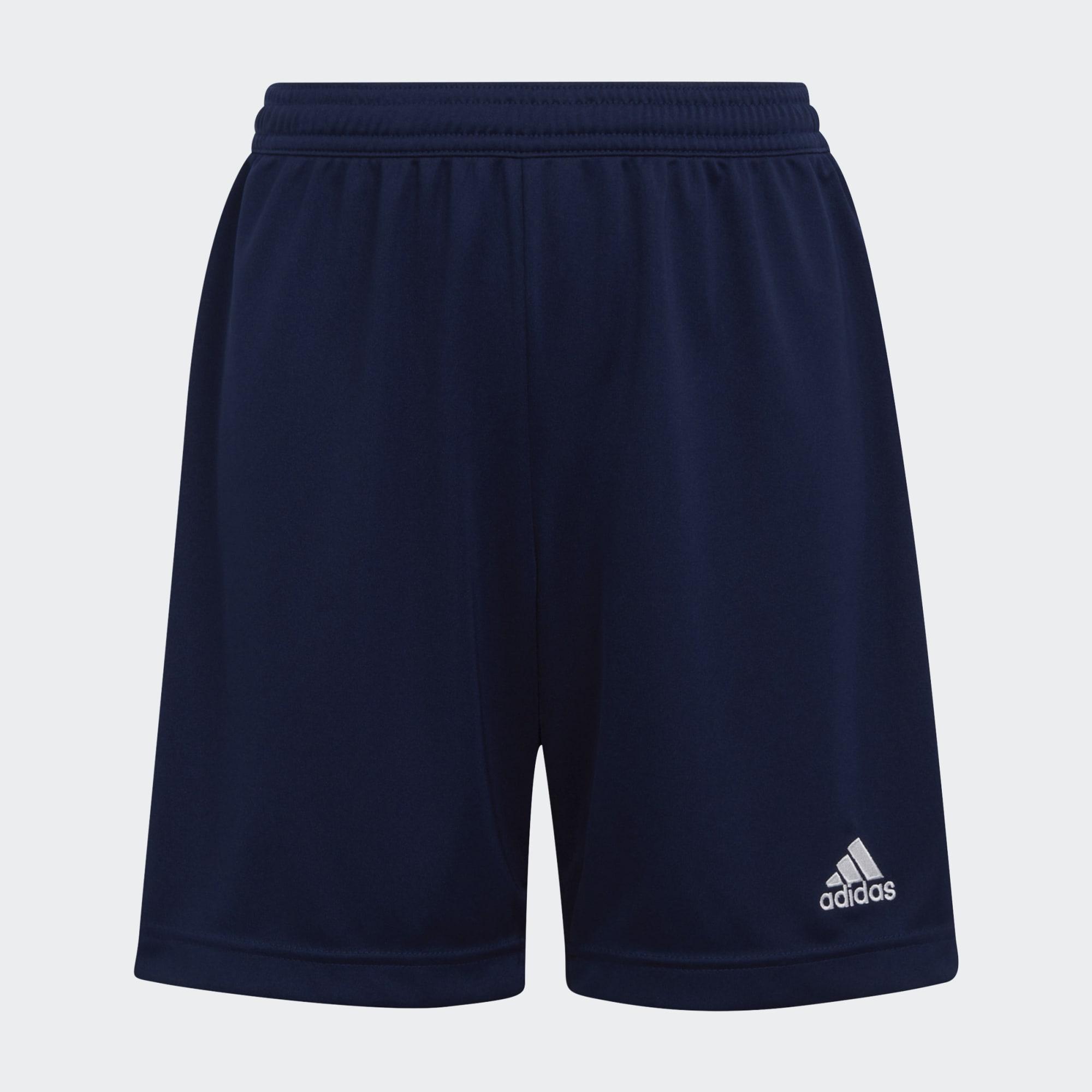 ADIDAS PANTALONCINO ENTRADA22 BAMBINO BLUE H57565: