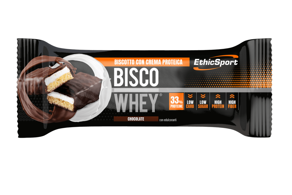 ethic sport ethicsport barretta bisco whey cioccolato - foto 1