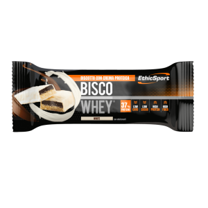 Ethicsport barretta bisco whey cioccolato bianco