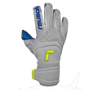 Guanti attrakt freegel fusion goal. grgio giallo fluo