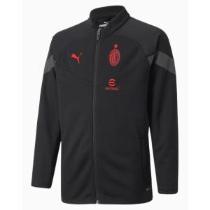 Giacca tuta acm training jacket junior-nero rosso