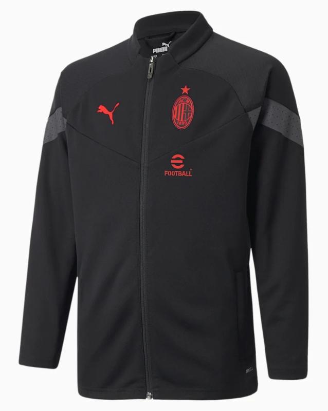 puma puma giacca tuta acm training jacket junior-nero rosso