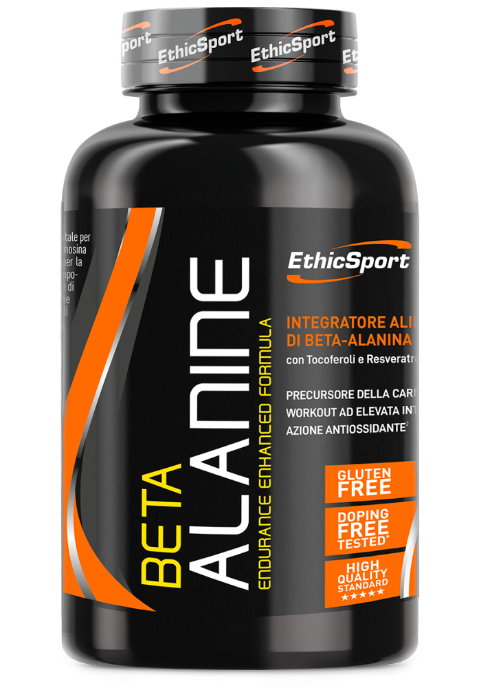 ethic sport ethicsport beta alanina barattolo da 90 cpr da 1500mg - foto 1