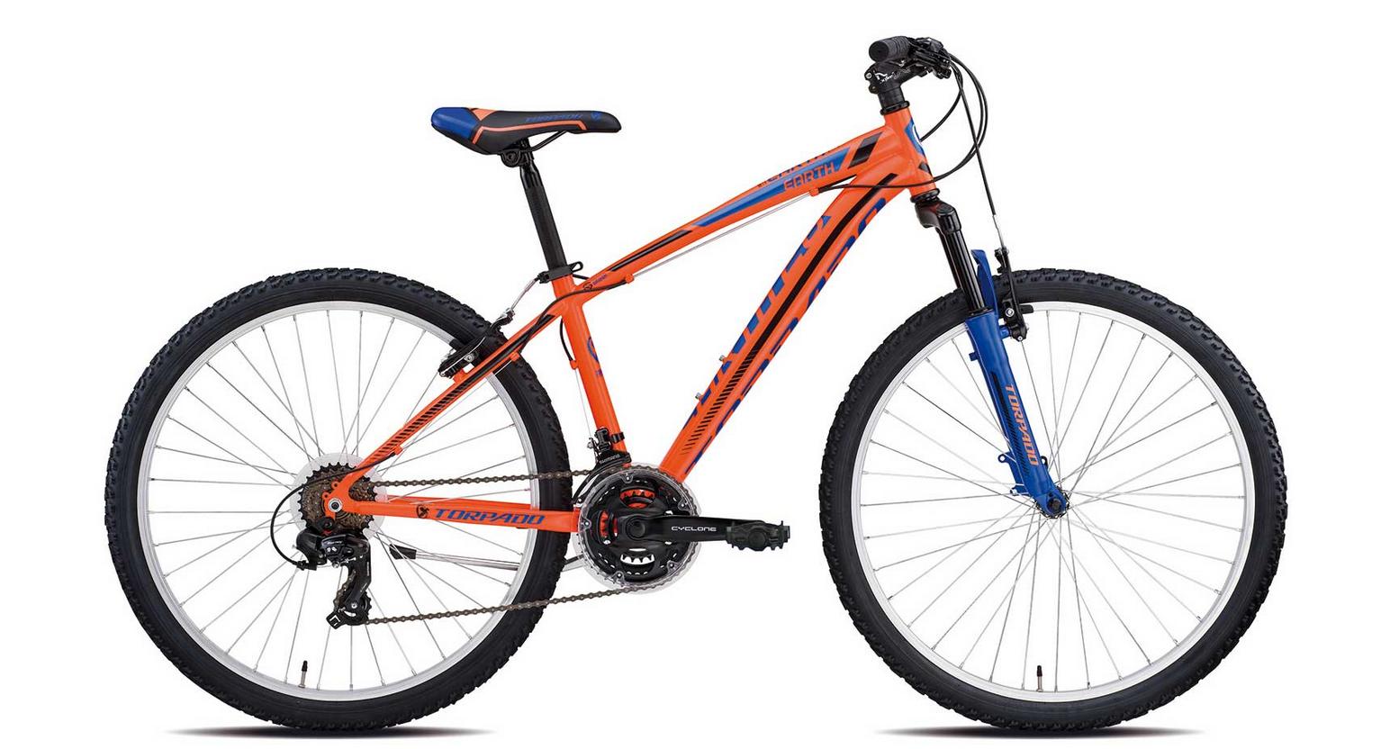 torpado torpado bici 595 earth 38 arancio  azzurro ty300 21v v-brk