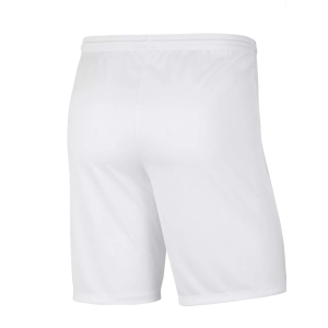 Pantaloncino park 3 calcio  bambino bianco rosso