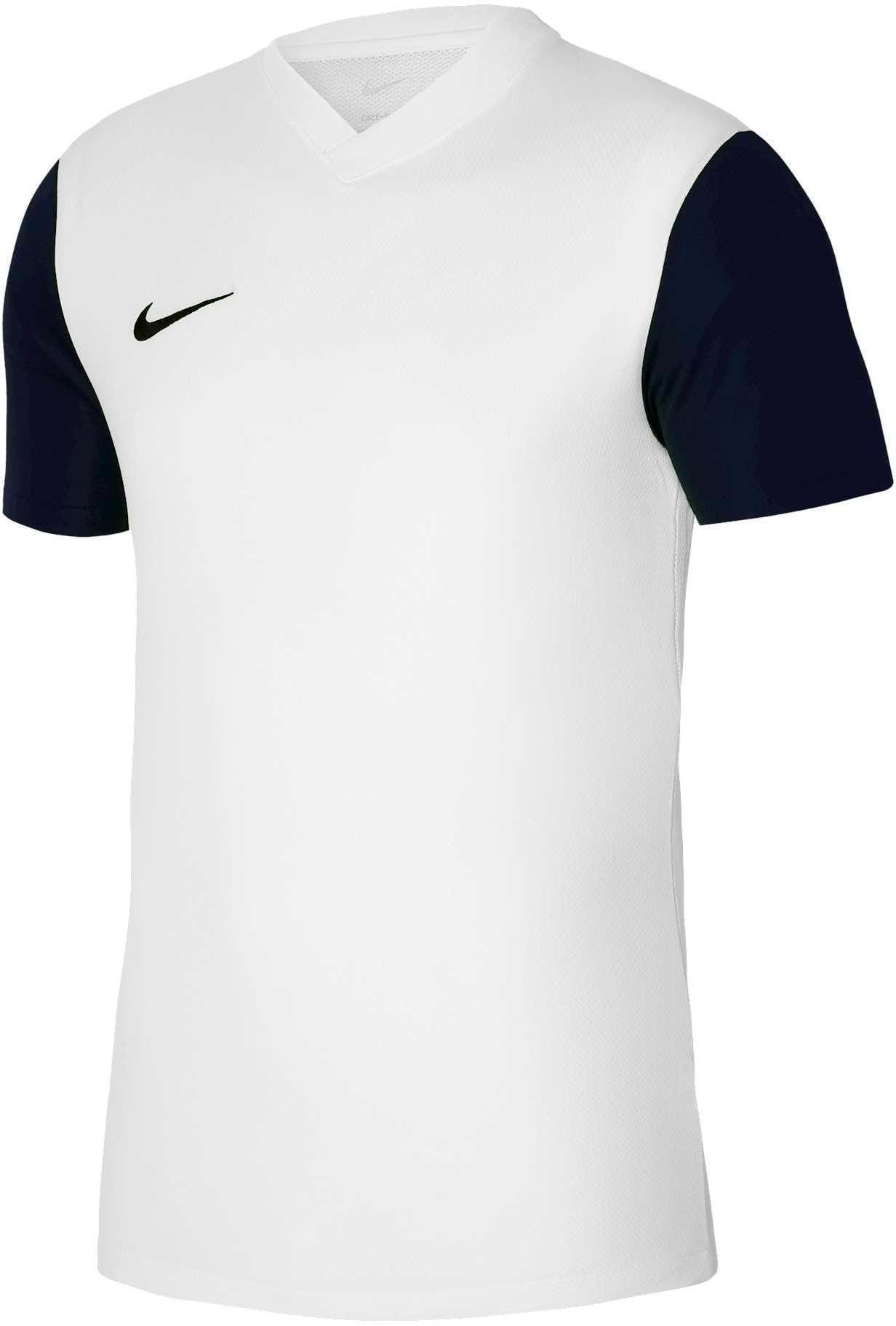 NIKE MAGLIA DRI-FIT F TIEMPO PREM 2  BIANCO NERO UOMO DH8035-100