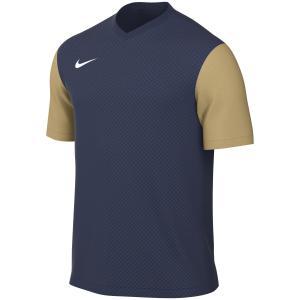 Maglia dri-fit f tiempo premium 2 blu oro uomo