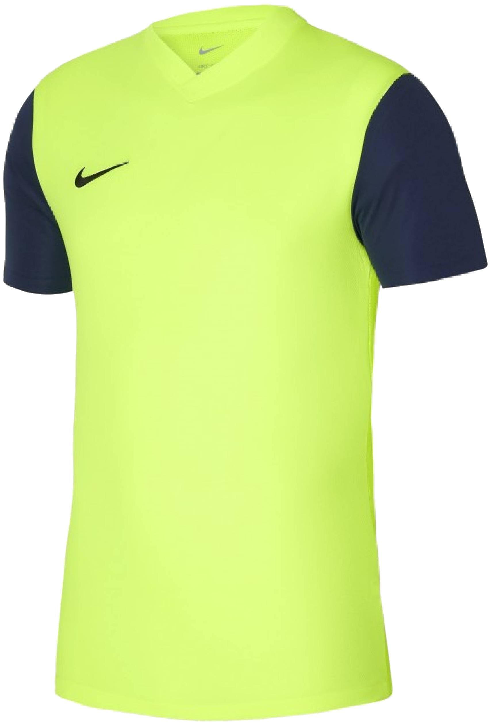 NIKE MAGLIA  DRI-FIT F TIEMPO PREM 2 GIALLO FLUO DH8035-702