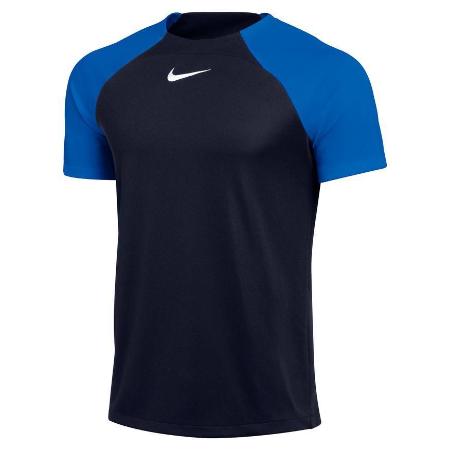 nike nike maglia academy pro nero nero azzurro