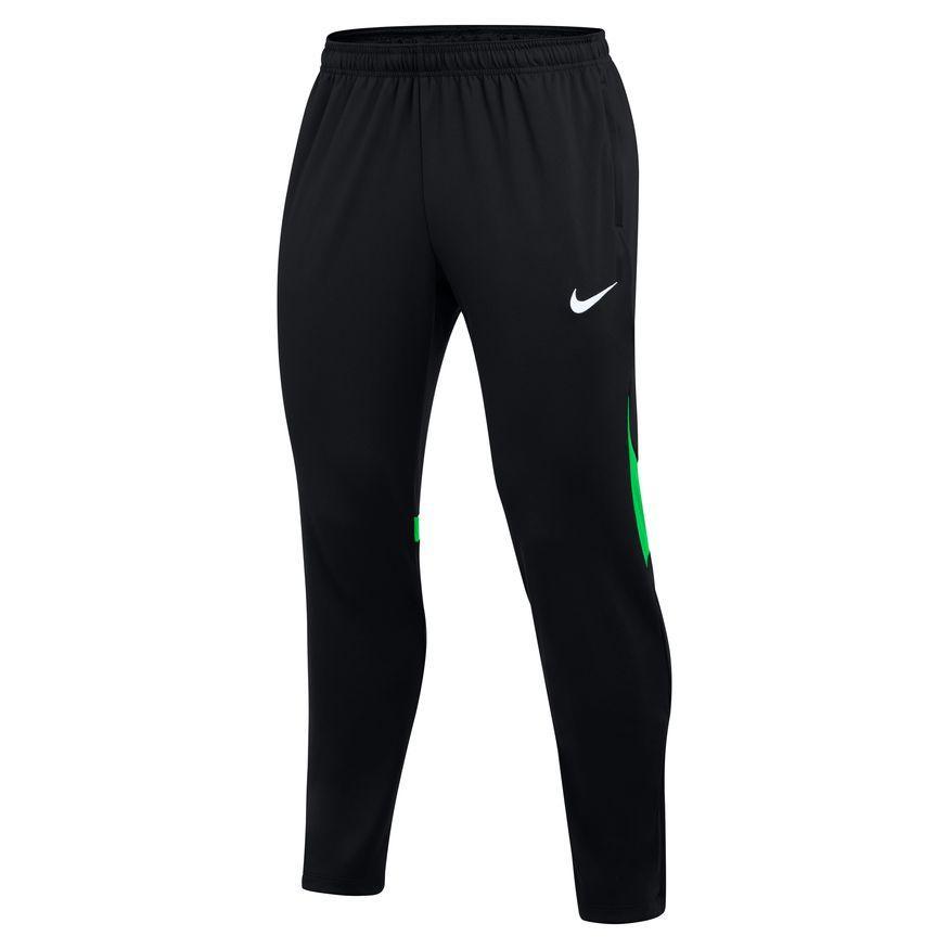 nike nike pantalone academy pro nero verde fluo