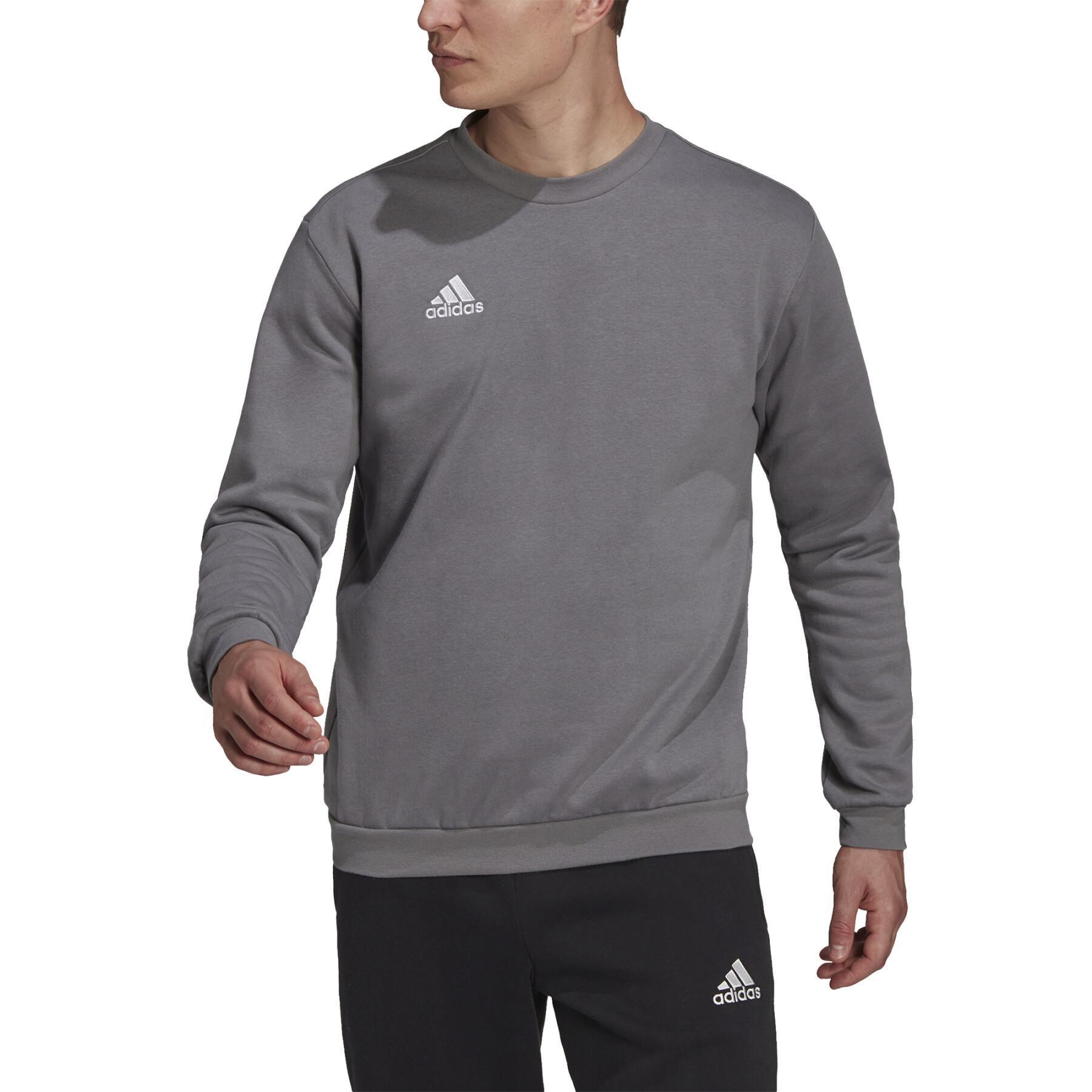 ADIDAS FELPA ENTRADA22 UOMO GRIGIOH57479