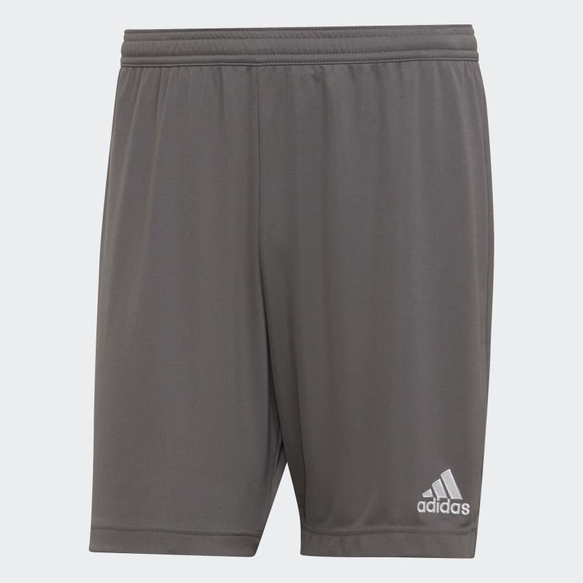 ADIDAS PANTALONCINO ENTRADA22 CALCIO UOMO GRIGIO  H57505