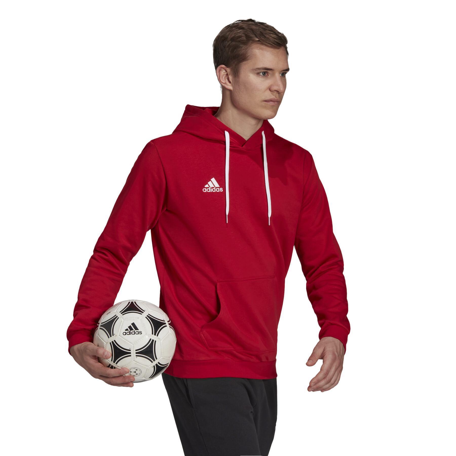 ADIDAS FELPA ENTRADA 22  UOMO ROSSO H57514