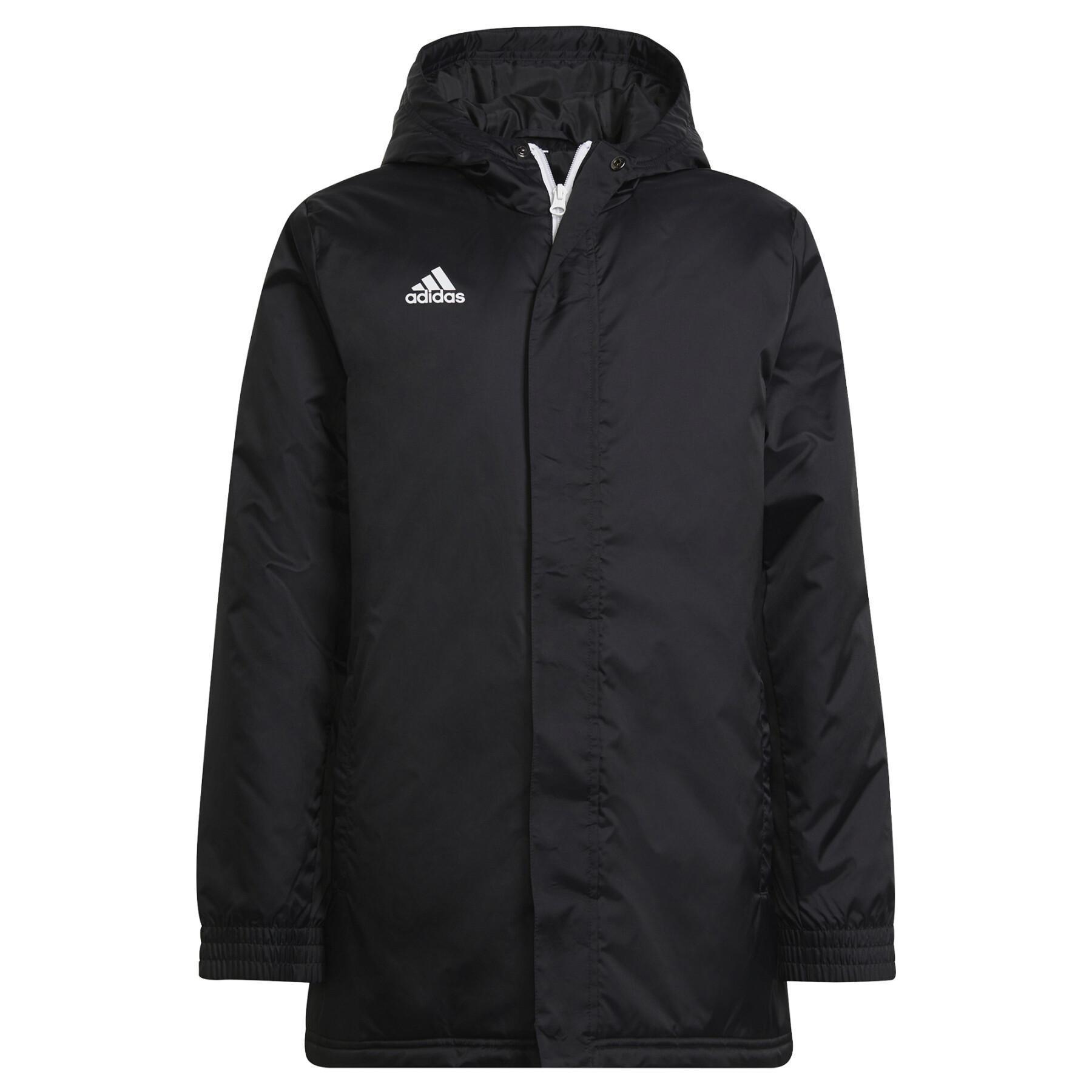 ADIDAS GIACCA STADIUM ENTRADA22 JUNIOR NERO  H57569