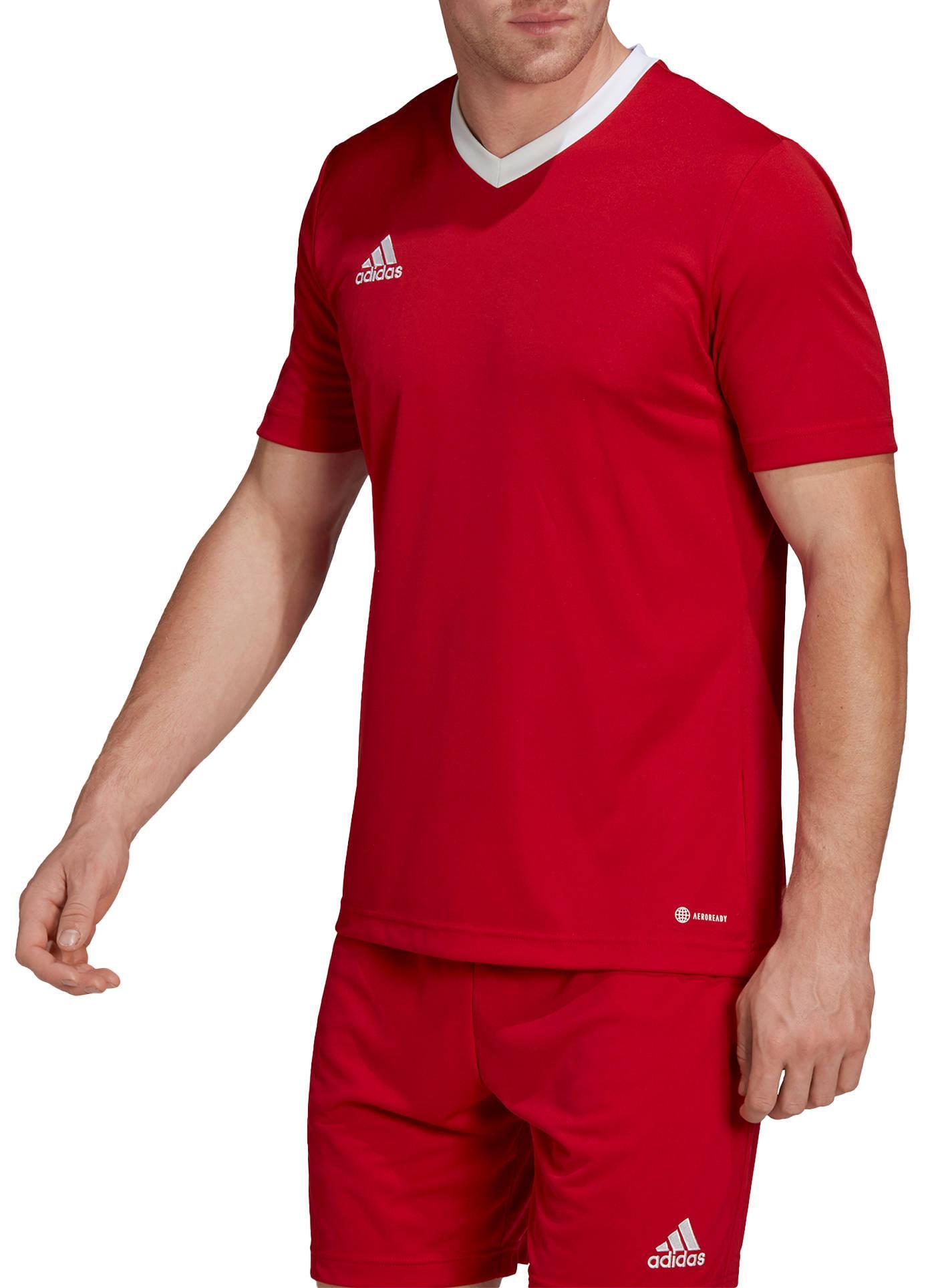 ADIDAS MAGLIA CALCIO ENTRADA 22 UOMMO ROSSO H61736