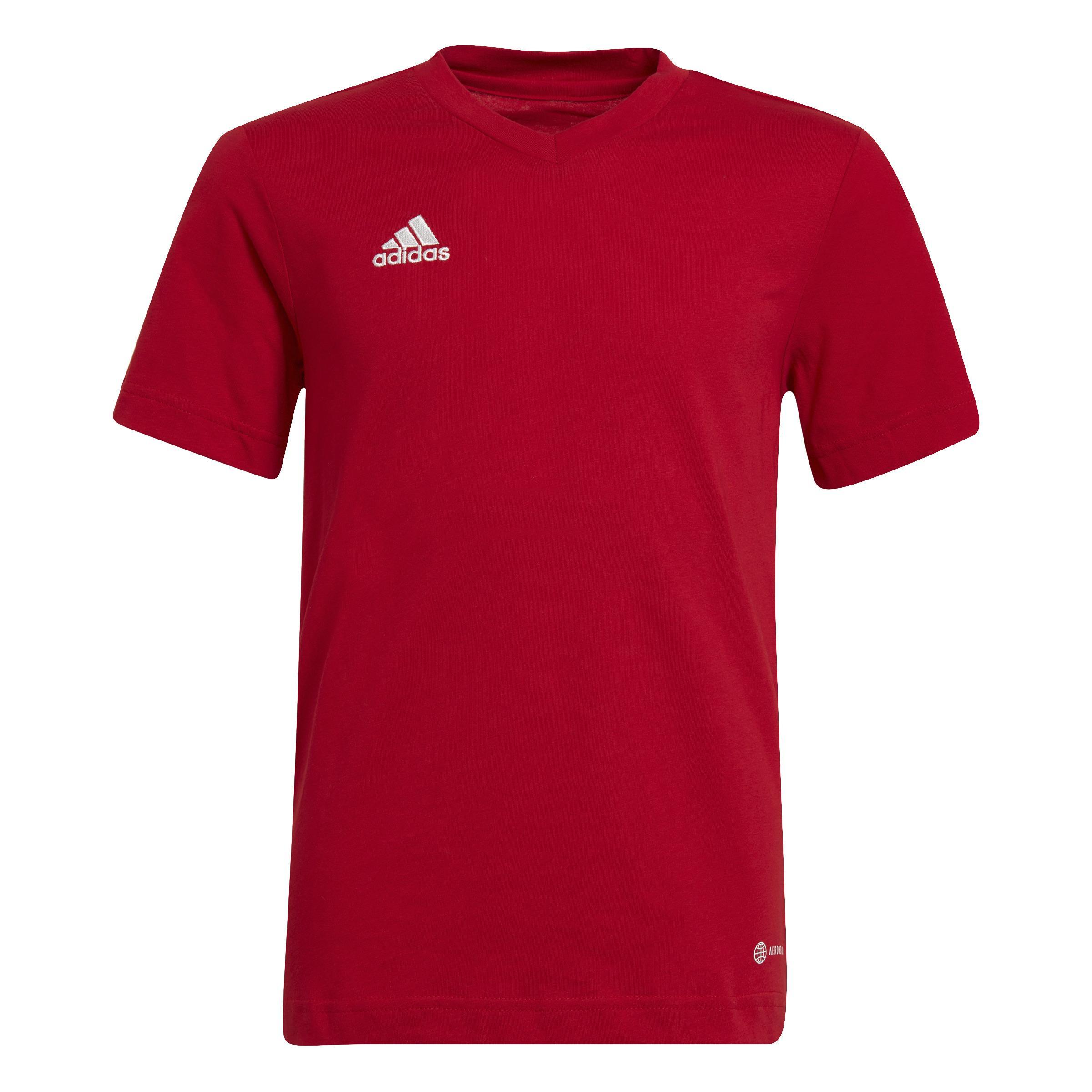 ADIDAS MAGLIA ENTRADA 22 BAMBINO ROSSO HC0446