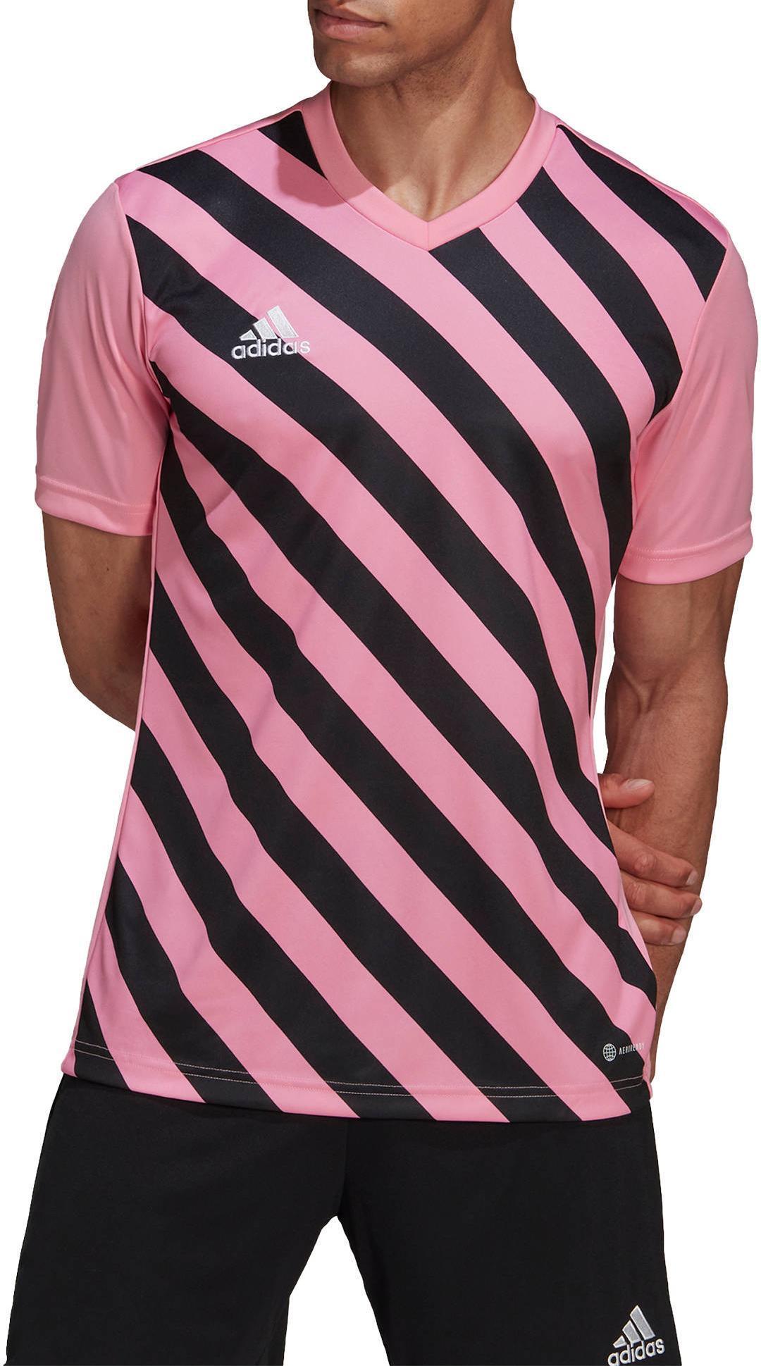 ADIDAS MAGLIA ENTRADA22 GFX CALCIO  UOMO ROSA  HC2633