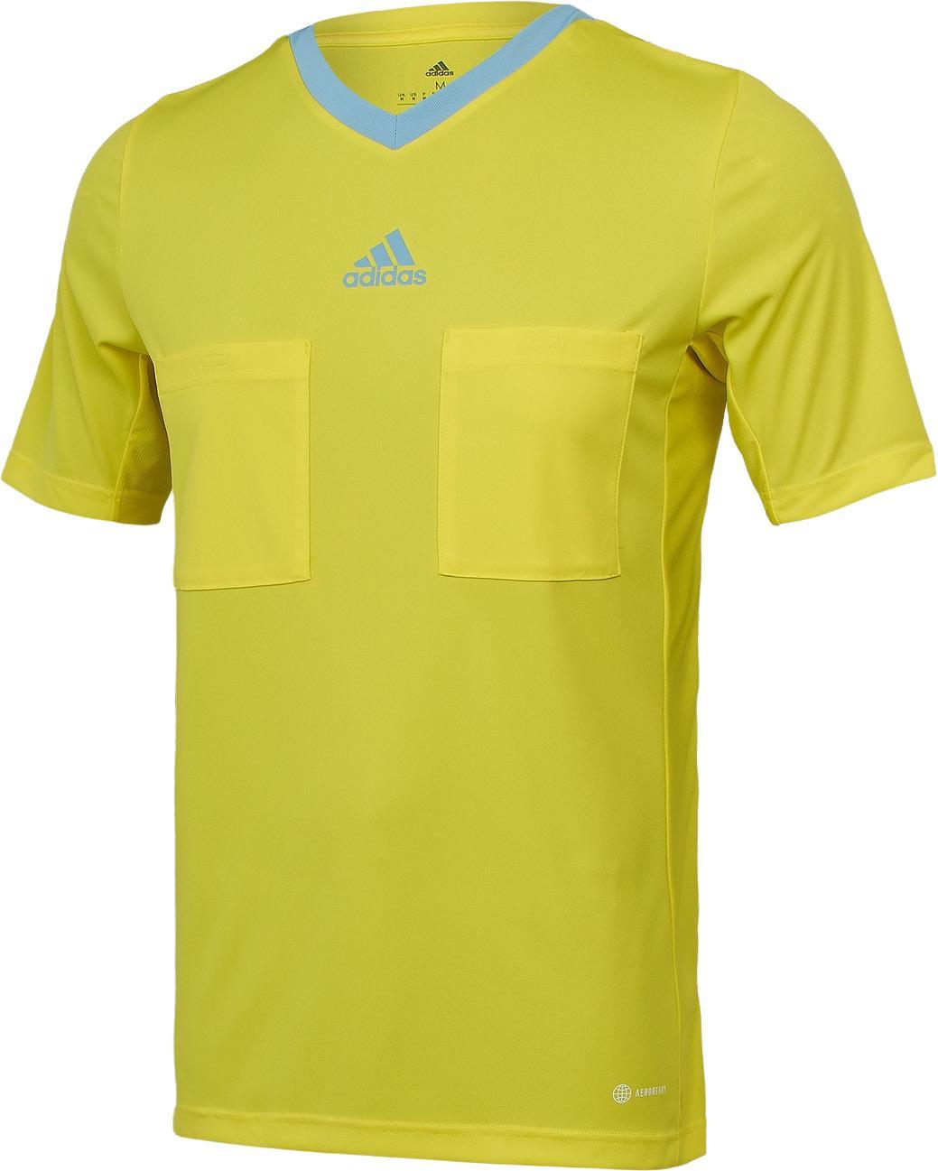 ADIDAS MAGLIA REFEREE 22 MAGLIA DA ALBITRO GIALLO FLUO HF5970