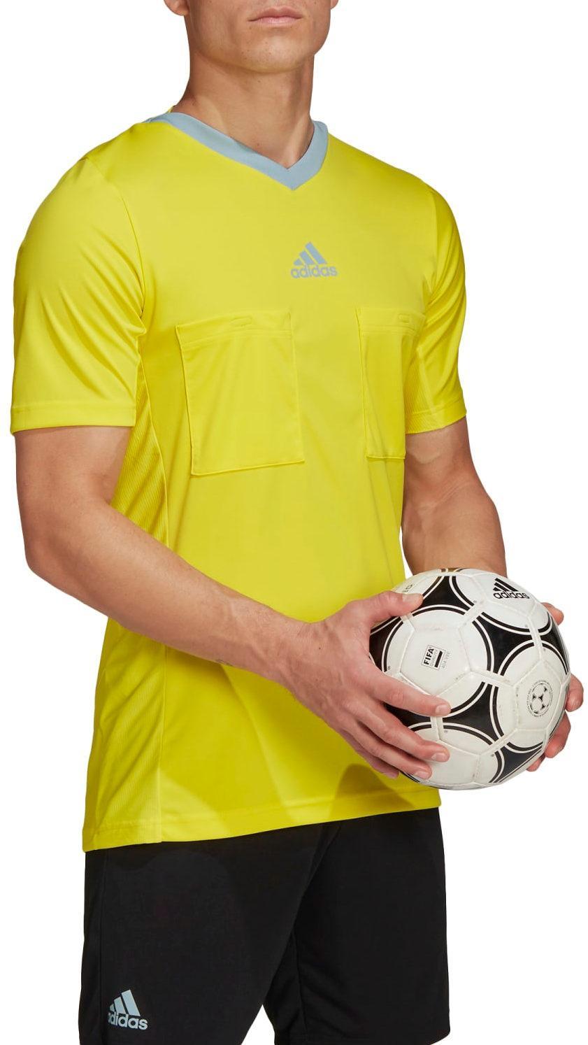 ADIDAS MAGLIA REFEREE 22 MAGLIA DA ALBITRO GIALLO FLUO HF5970