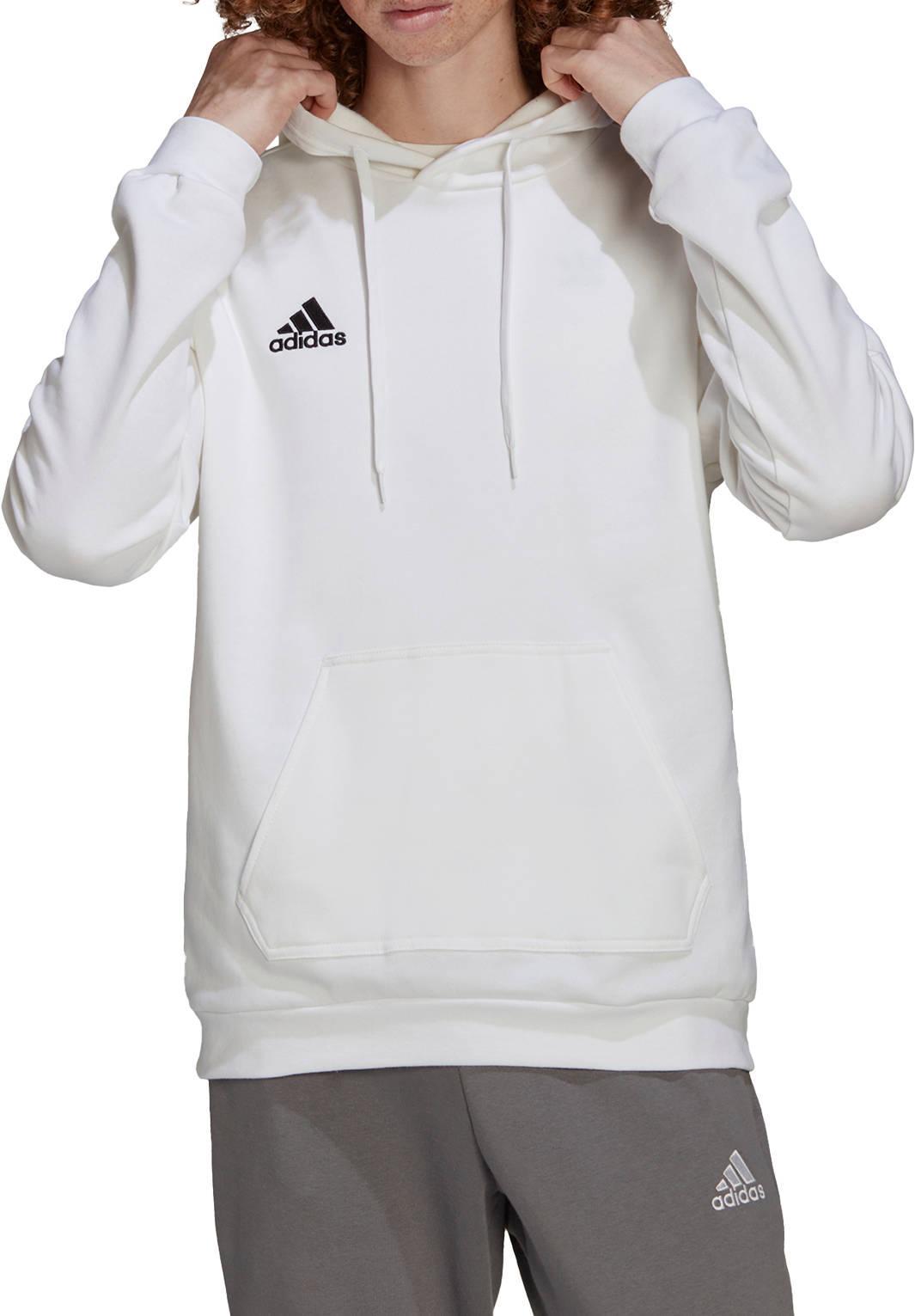 ADIDAS FELPA ENTRADA22  UOMO BIANCO HG6302