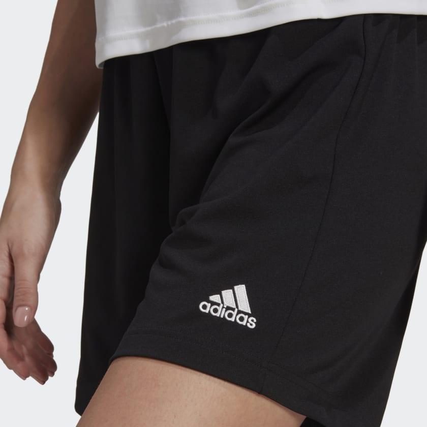 ADIDAS PANTALONCINO ENTRADA 22 DONNA NERO HH9999