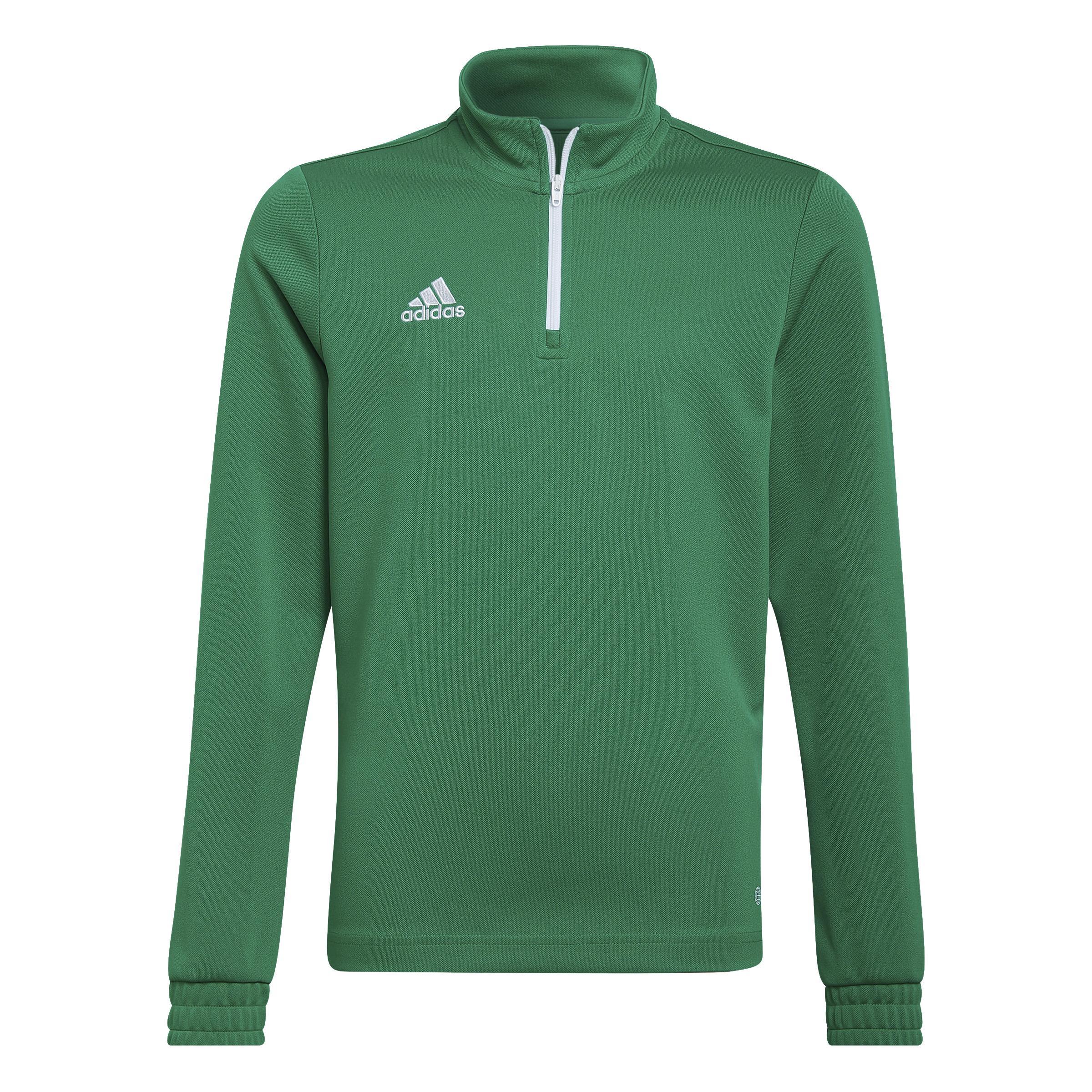 ADIDAS FELPA ENTRADA 22 ALLENAMENTO VERDE BAMBINO HI2132