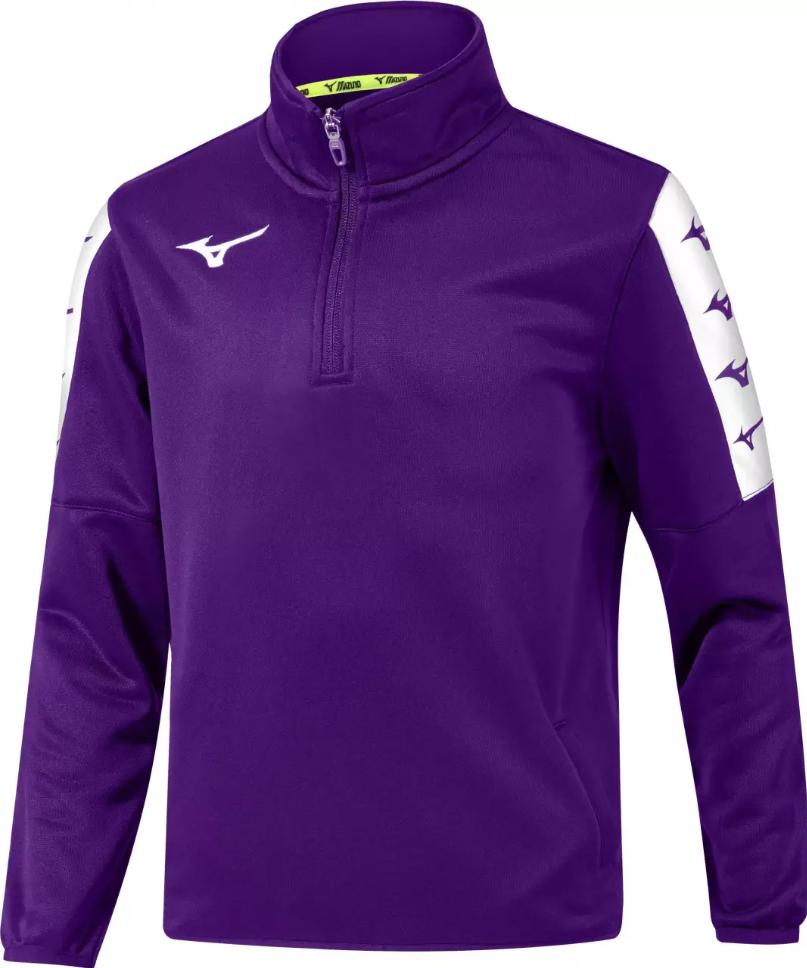 mizuno mizuno giacca tuta team nara viola