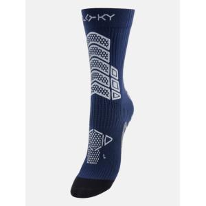 Floky calza calcio axsist - blu navy