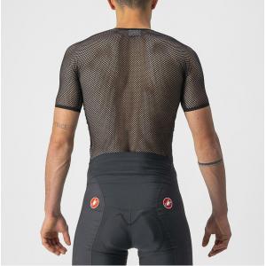 Maglia intima core mesh 3 ss nero