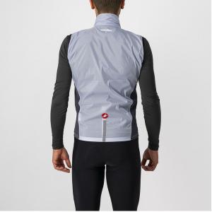 Smanicato antivento squadra stretch vest grigio