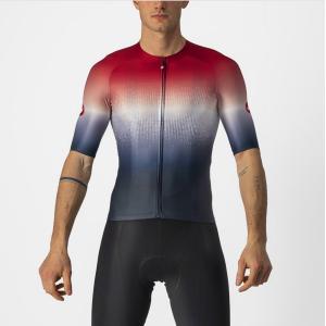 Maglia m/c aero race 6.0 jersey blu rosso