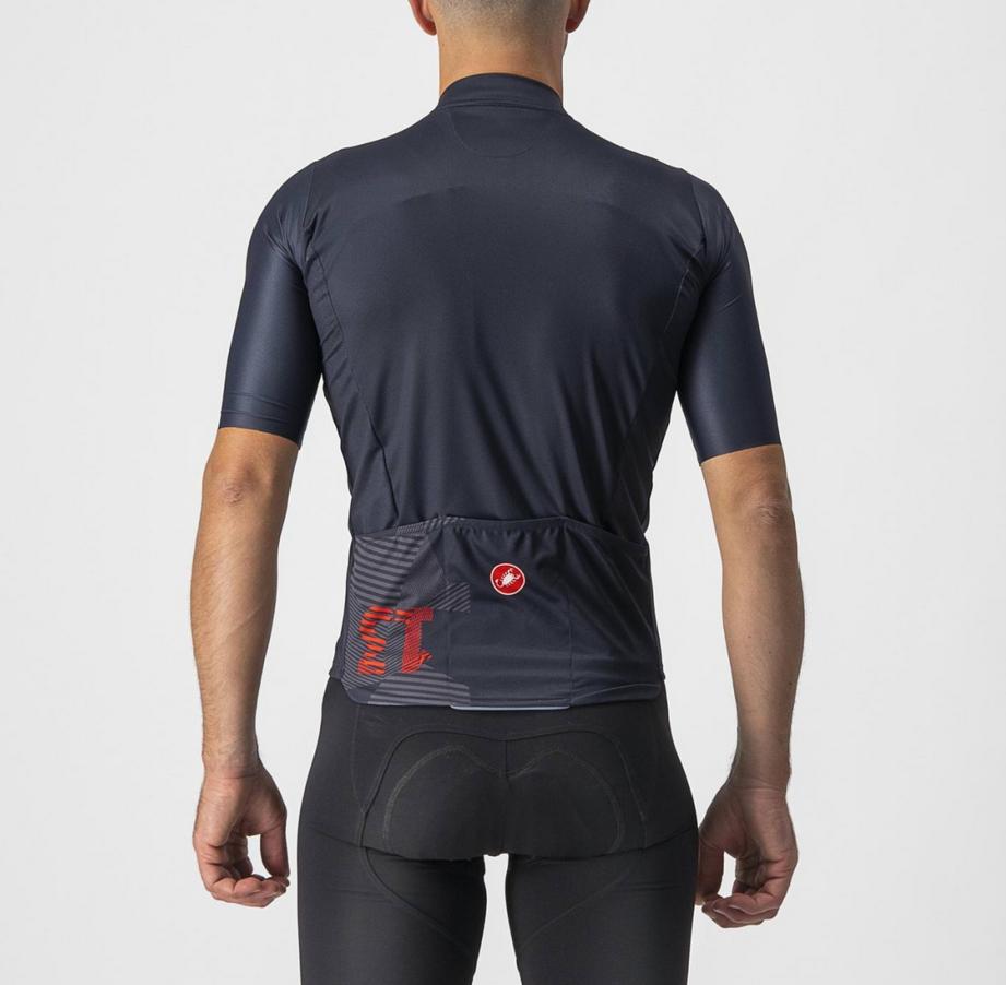 castelli castelli maglia 13 screen jersey blu rosso