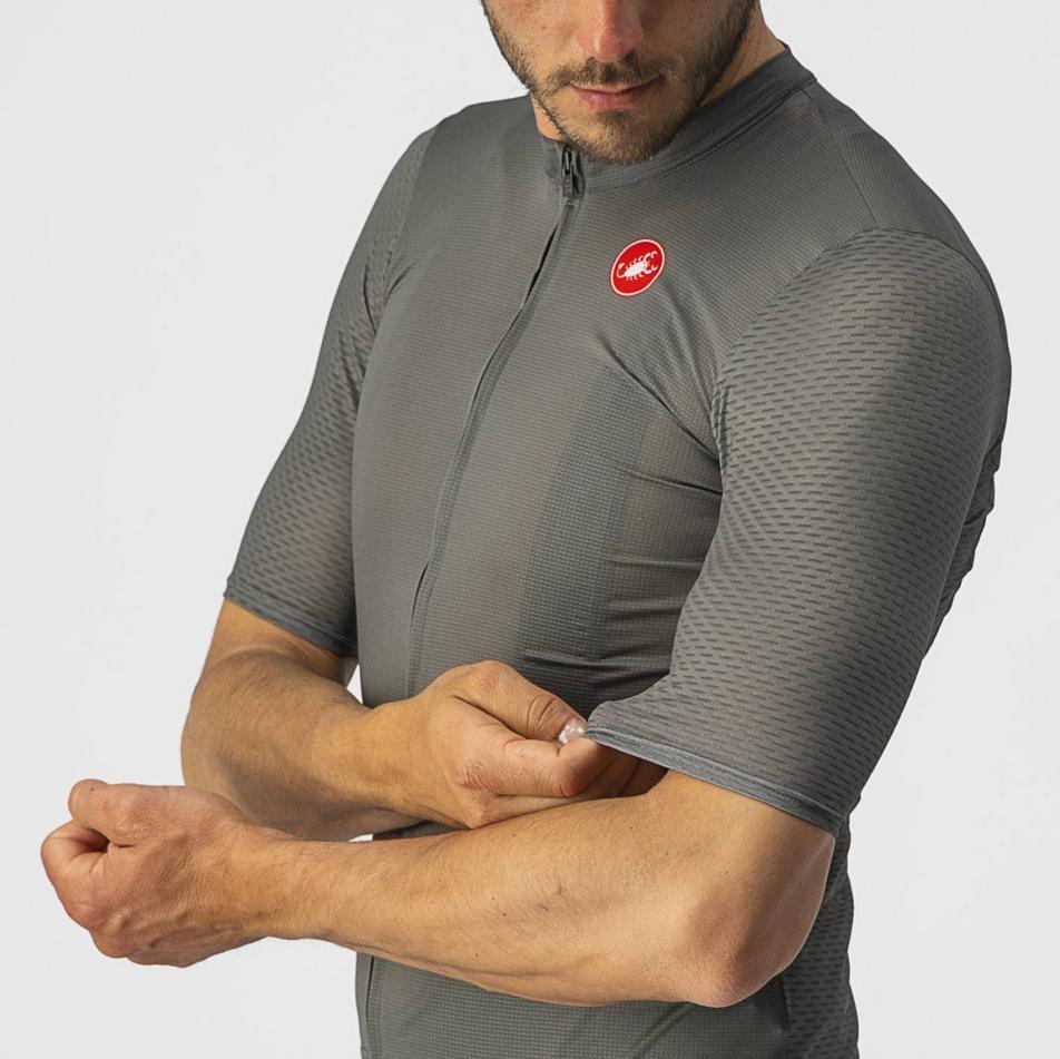 castelli castelli maglia m/c breathe attack jersey verde