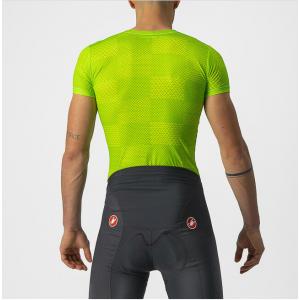 Maglia intima pro mesh bl short sleeve verde lime