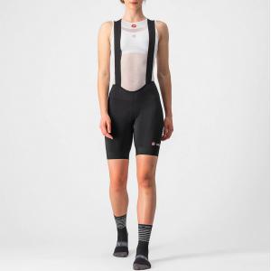 Salopette donna endurance w bibshort nero