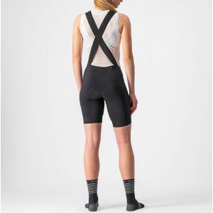 Salopette donna endurance w bibshort nero