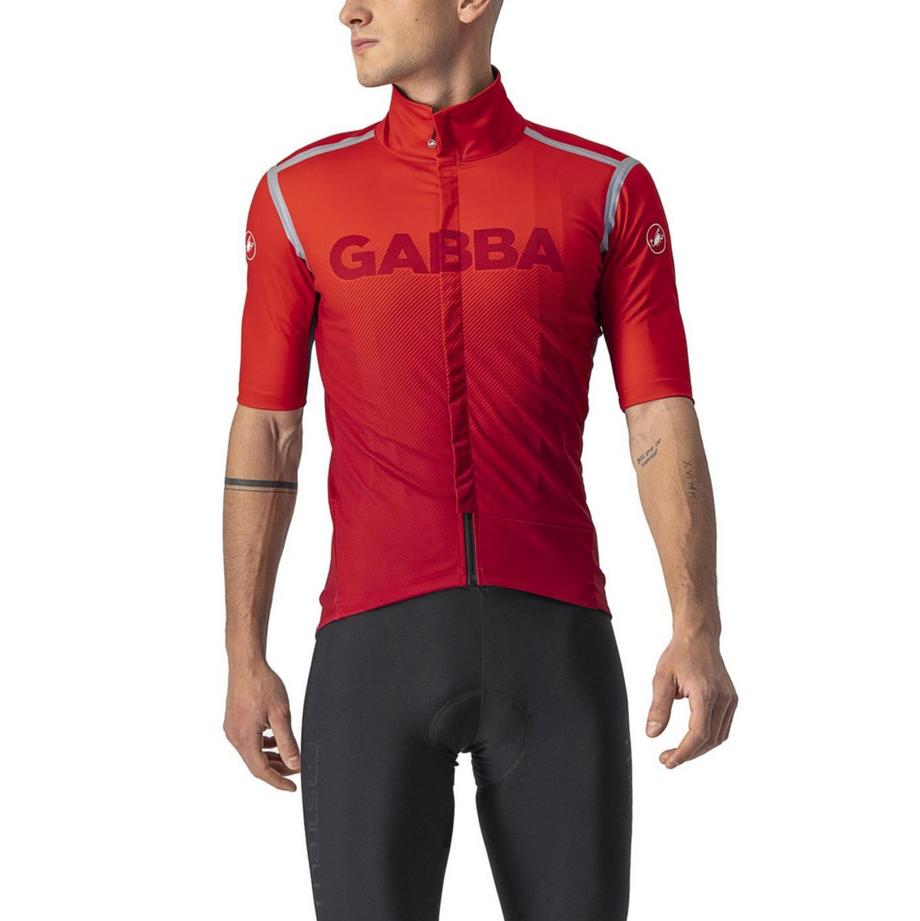 castelli castelli maglia/giacca  gabba ros special edition rosso