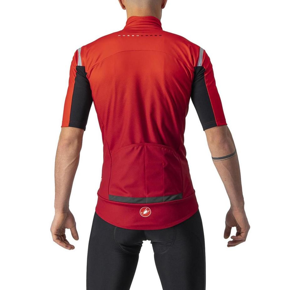 castelli castelli maglia/giacca  gabba ros special edition rosso