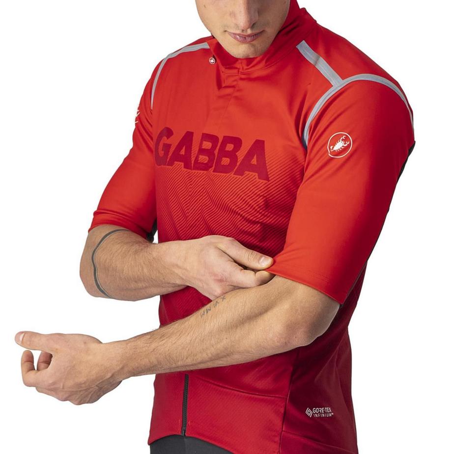 castelli castelli maglia/giacca  gabba ros special edition rosso