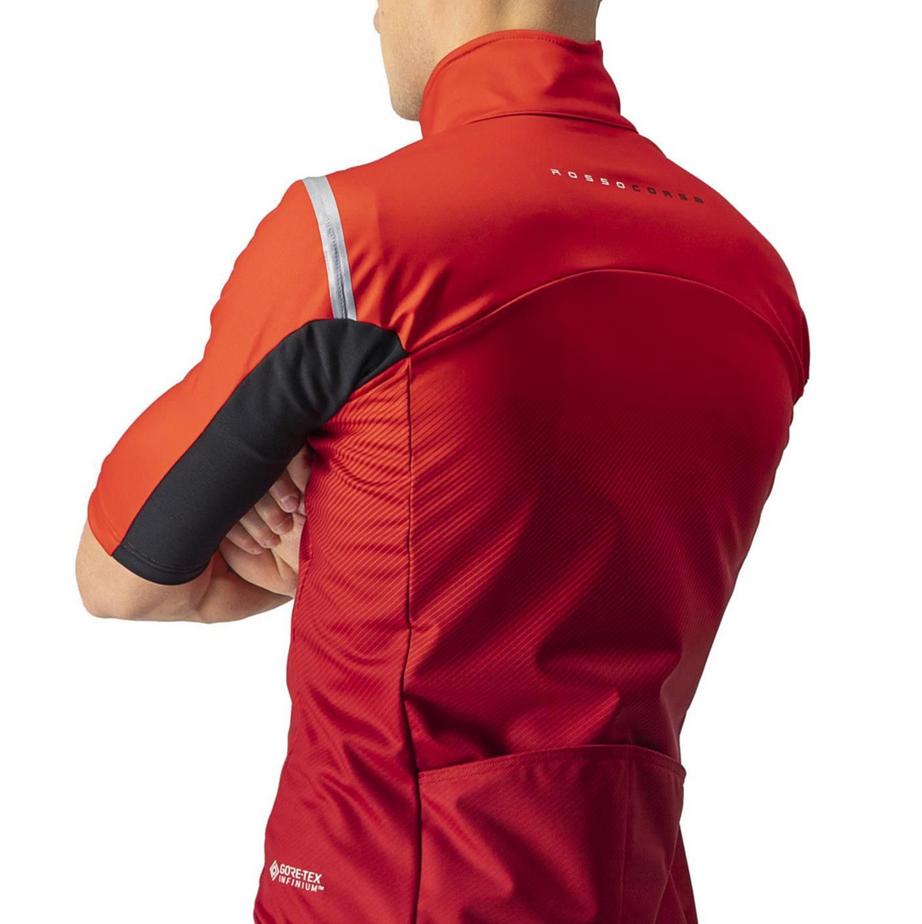 castelli castelli maglia/giacca  gabba ros special edition rosso