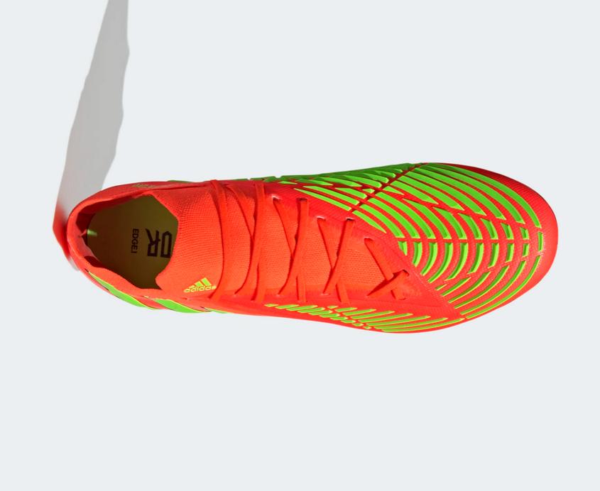 adidas adidas scarpa predator edge.1 l s arancio fluo' giallo fluo'