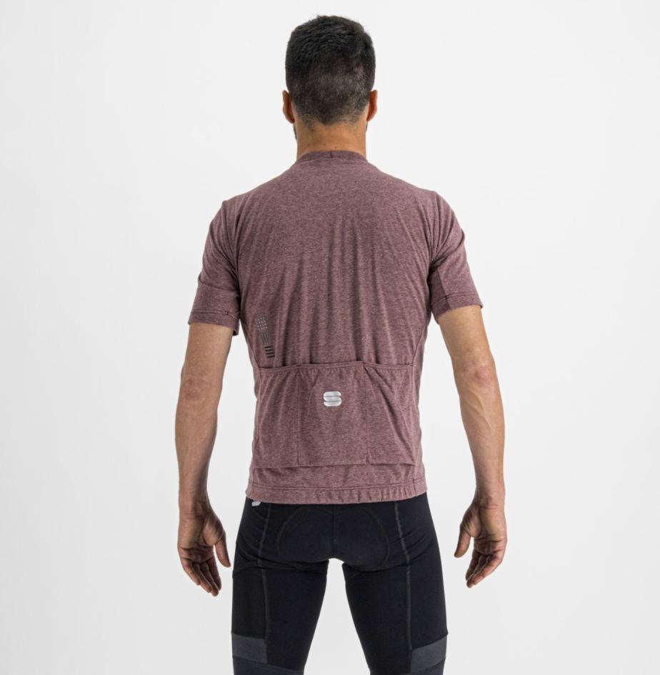 sportful sportful maglia m/c  giara tee - red wine