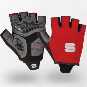 Guanti corti race gloves rosso