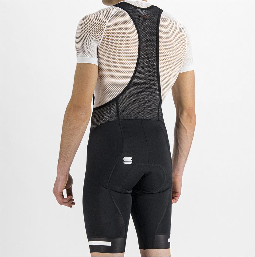 sportful sportful pantaloncino con bretelle neo bibshort nero - foto 3