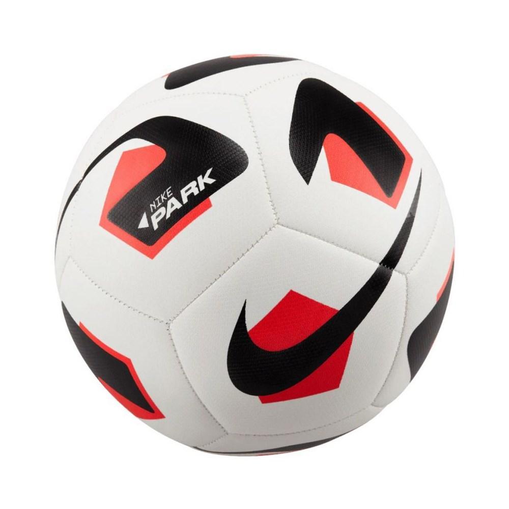 NIKE PALLONE CALCIO PARK BIANCO ROSSO DN3607-100