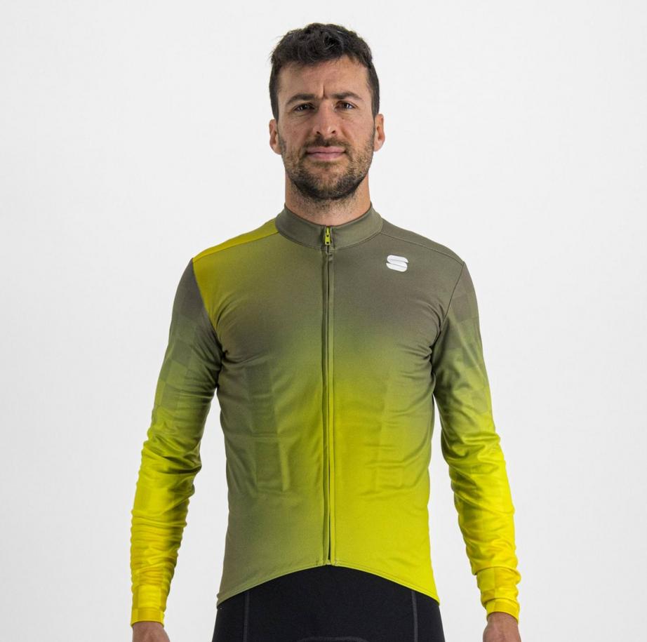 sportful sportful maglia  rocket th jrs - guacamole cedro