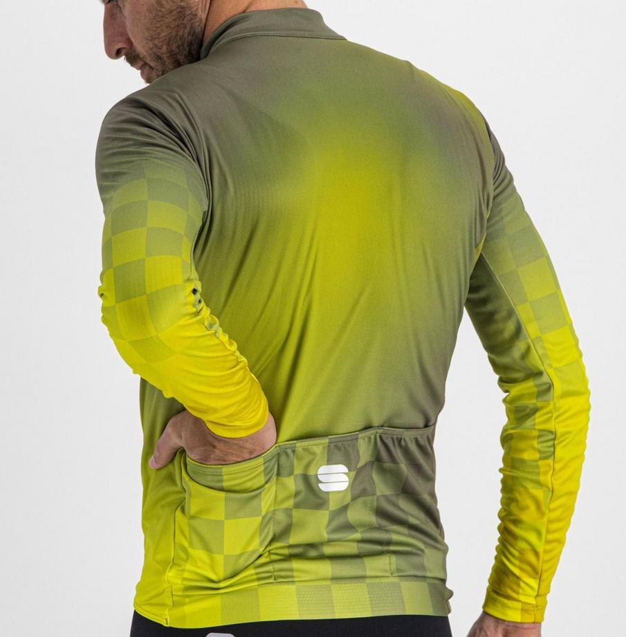 sportful sportful maglia  rocket th jrs - guacamole cedro