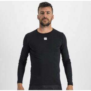 Maglia merino layer tee ls nero