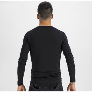 Maglia merino layer tee ls nero