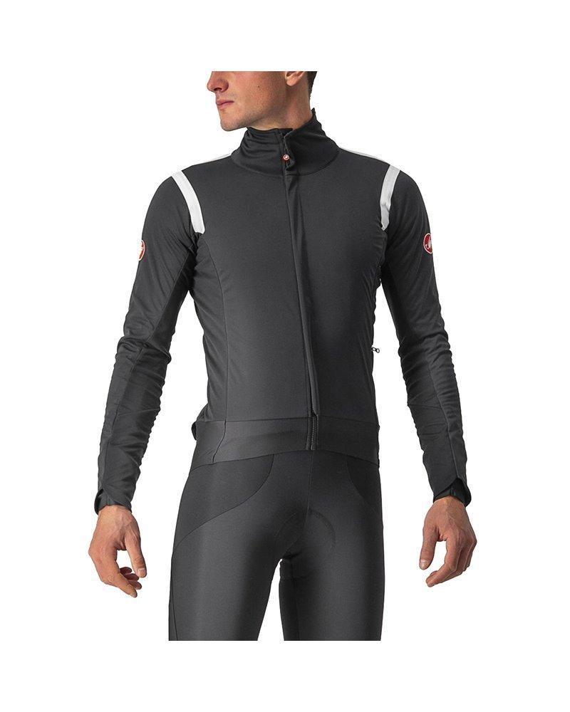 castelli castelli alpha ros 2 jacket - light black/white 4520502-851